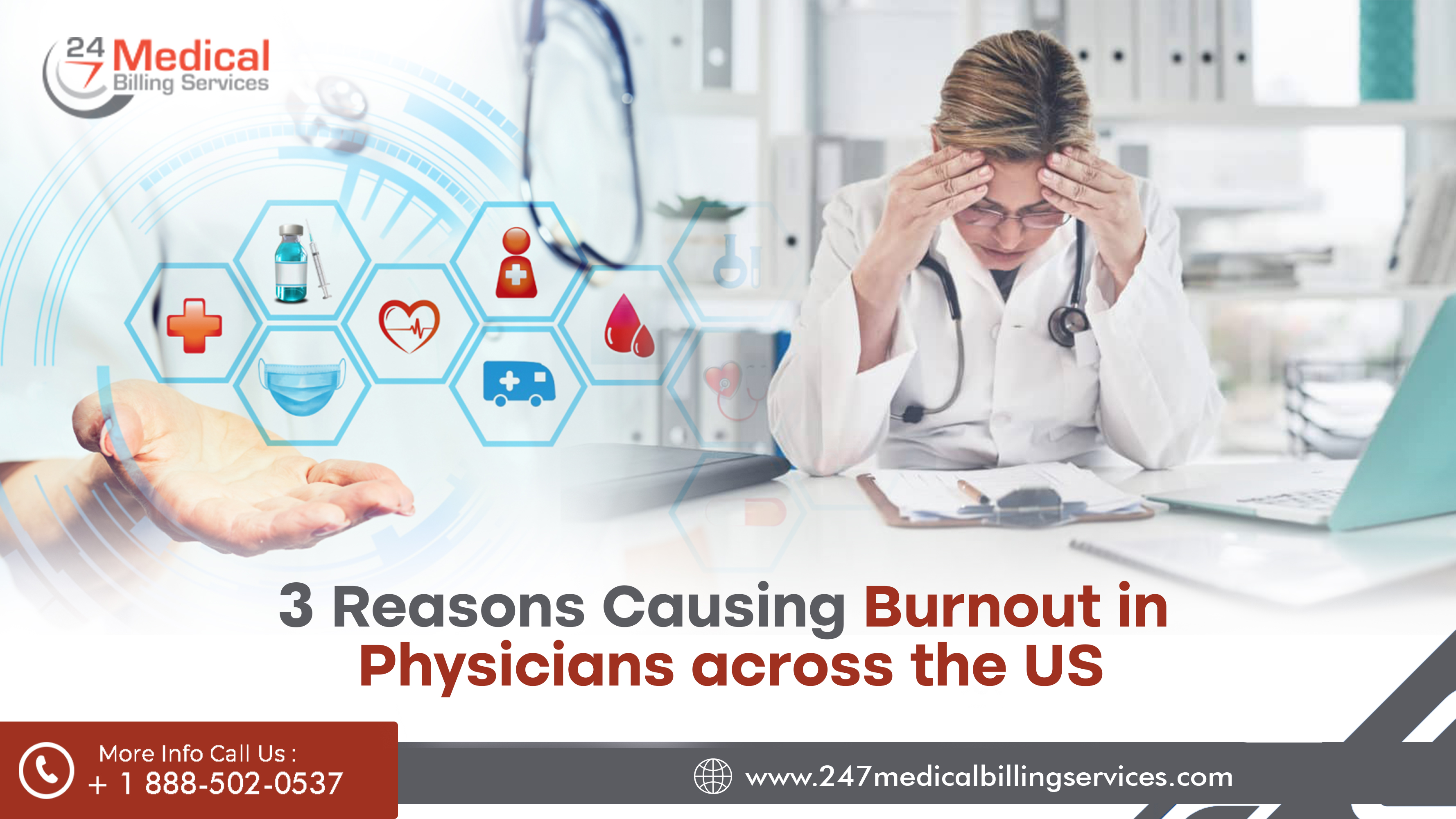 3 Reasons Causing Burnout in Physicians across the US