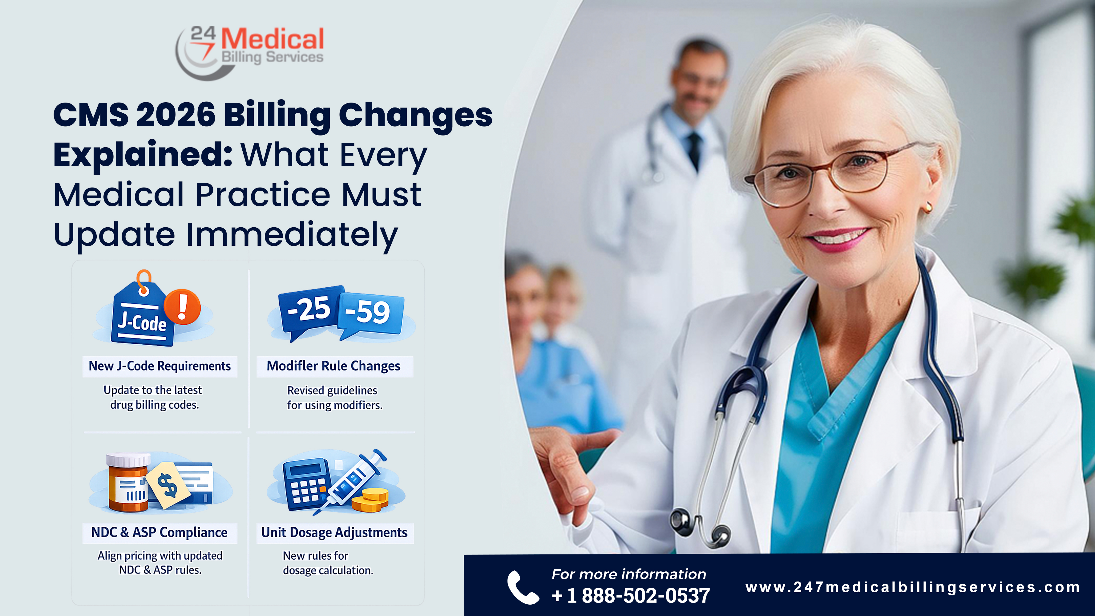 CMS 2026 Billing Changes Explained: What Every Medical Practice Must Update Immediately