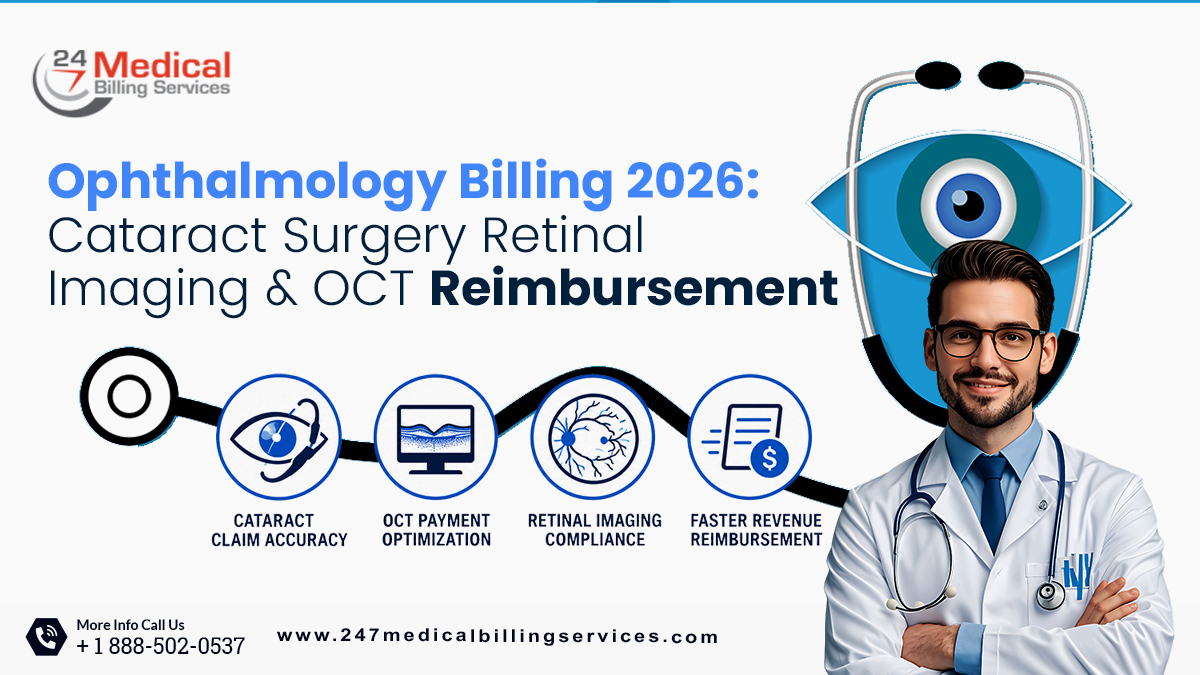 Ophthalmology Billing 2026 Cataract Surgery, Retinal Imaging & OCT Reimbursement