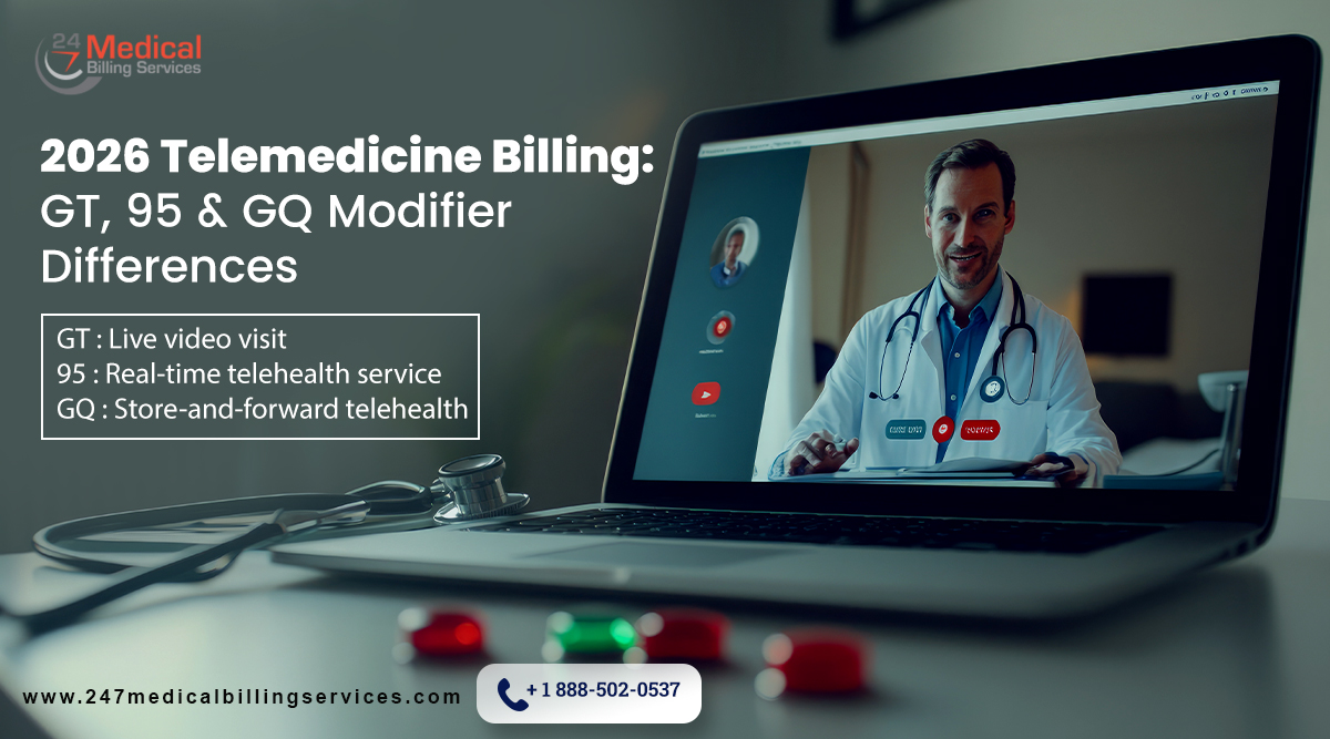 2026 Telemedicine Billing: GT, 95 & GQ Modifier Differences